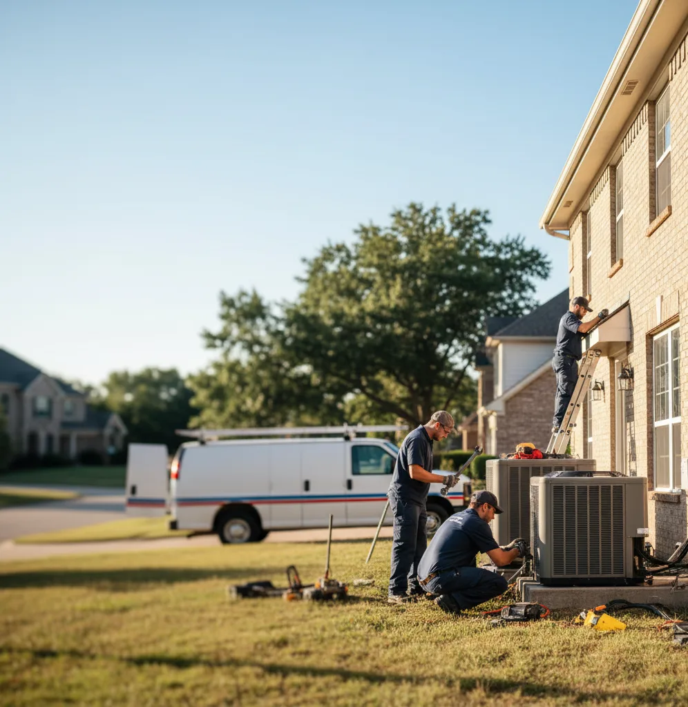 HVAC Repair in Rothschild
